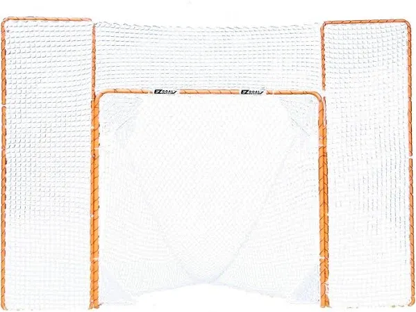 EZ Goal Folding Lacrosse Goal with Backstop and Targets