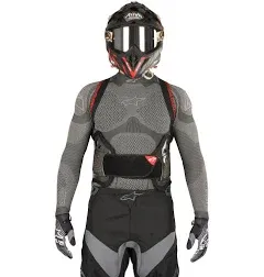 Alpinestars 6504718-13-S Nucleon KR-3 Back Protector - Black/Red - Sm