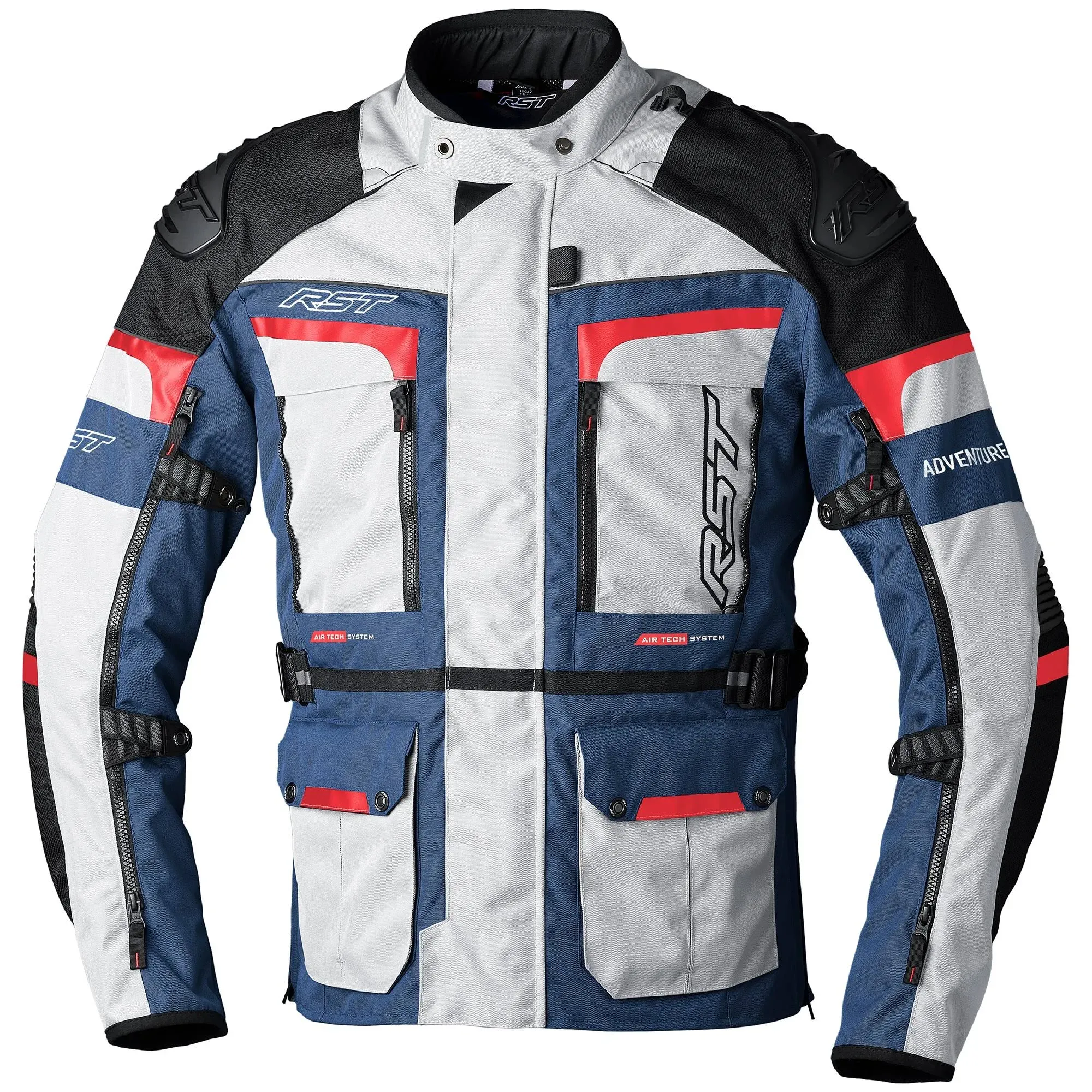 RST Pro Series Adventure-X CE Textile Jacket 2409 (Silver|Blue|Red)