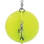 Luhr Jensen 3/0 Dipsy Diver Chartreuse/Whi<wbr/>te Bottom