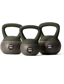 WeGym Soft Kettlebells with Cushioned Impact-Resistant Base and Anti-Slip, Wide-Grip Handle for Home Workouts, Weightlifting, and Personal Training