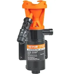 VEVOR RV Portable Macerator Pump | 12V 12GMP Quick Release RV Waste Pump