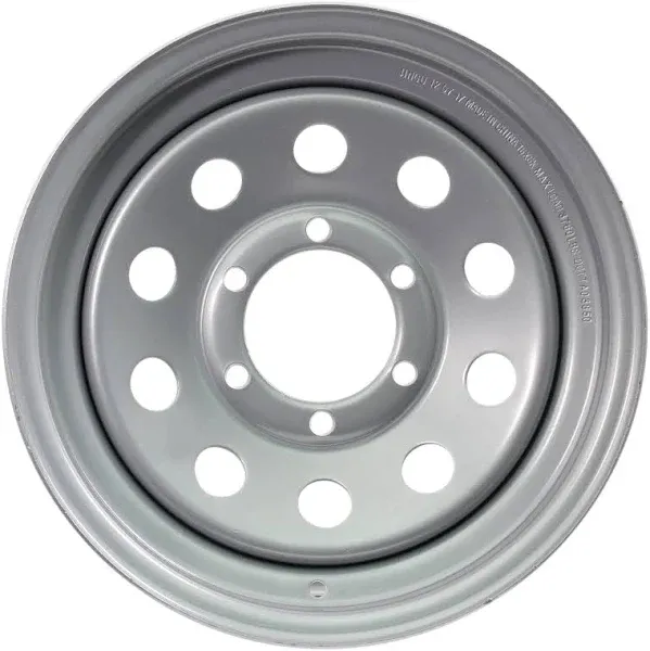 Ecustomrim Trailer Wheel Rim 16x6 6-5.5 Silver Modular 3040 Lb. 4.27 Center Bore