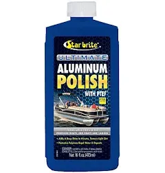 STAR BRITE Ultimate Aluminum Polish - Add a Deep Protective Shine, Remove Light 