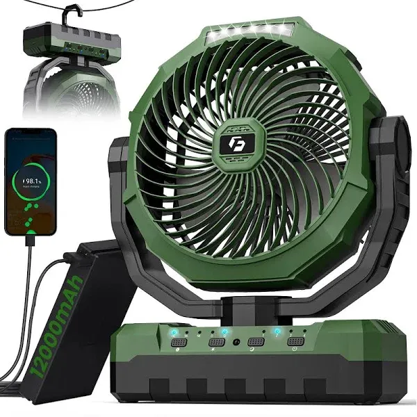 FRIZCOL 3-in-1 Camping Fan