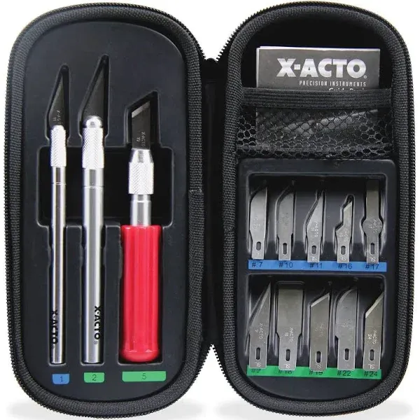 X-ACTO Compression Basic Knife Set Precision Instruments Arts and Crafts