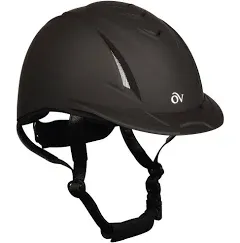 DMG BOX - Ovation Deluxe Schooler Riding Helmet, Black, Small/Medium