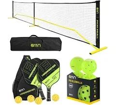 A11N 22ft Portable Pickleball Net System