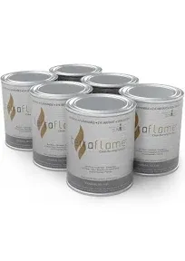 TerraFlame Pure Gel Fuel | Clean-Burning &amp; Smoke-Free  6 BRAND NEW FULL CANS