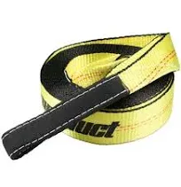 Sumpluct Recovery Tow Strap 2In X 20Ft Heavy Duty 20,000 Lbs Break Strength, Use