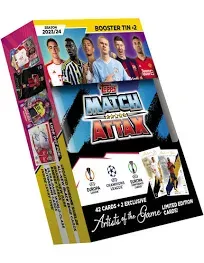 SEALED Topps Match Attax 2023/24 Booster Tin #4! FREE SHIPPING!