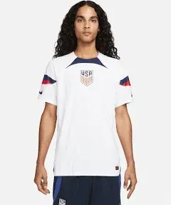 Nike USA Home Men's Authentic World Cup Soccer Jersey 22/23 (as1, Alpha, x_l, Regular, Regular) White