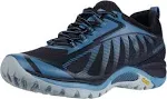 MERRELL WOMEN&#x27;S TRAIL WALKING SHOE, BLACK BLUESTONE, 8.5