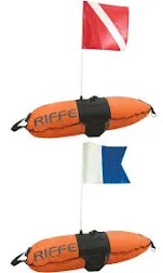 Riffe TORPEDO PRO Dive Float with Flag