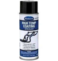 Eastwood High Temperature Resistant Satin Black Coating Aerosol 11.75 Oz