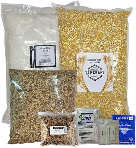 Tapcraft Beginner Bourbon Recipe Mash and Fermentation Kit