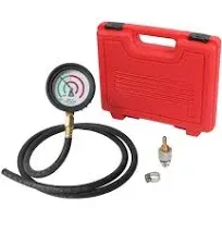 CMTOOL Exhaust Back Pressure Tester Kit with Carrying Case, Exhaust Back Pressure Gauge with 6-Foot Hose, Exhaust Pressure Tester, Automotive Back Pressure Tester, Car Exhaust Back Pressure Gauge Kit