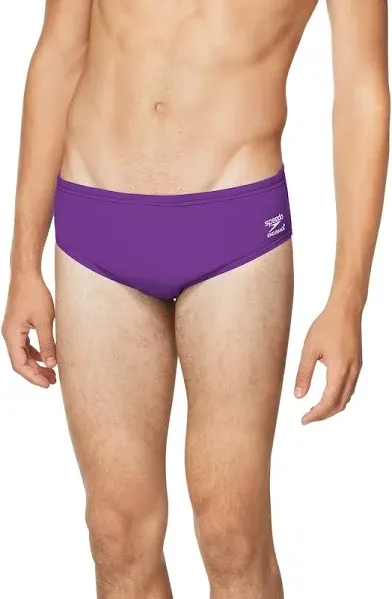 Speedo Endurance+ Solid Brief 502-PURPLE / 30