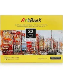 ArtBeek Watercolor Paper Block