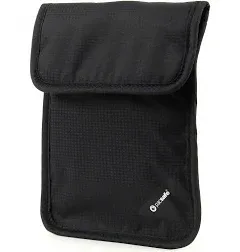 Pacsafe Coversafe X75 RFID Blocking Neck Pouch Black.  C5