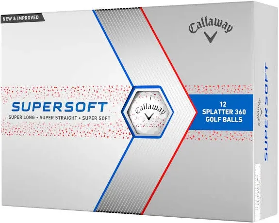 Callaway Supersoft Golf Balls 12pk - White