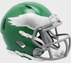 Riddell Philadelphia Eagles NFL 2023 On Field Alternate Mini Speed Helmet