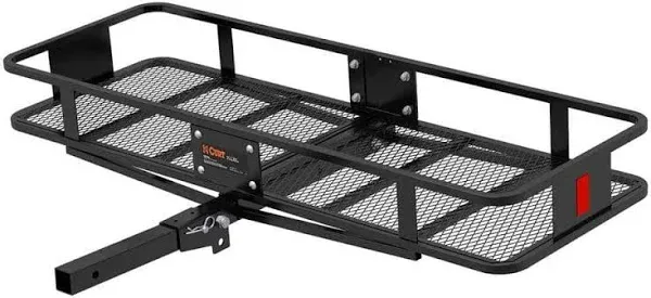 Curt 18151 60" x 20" Basket-Style Cargo Carrier (Folding 2" Shank)