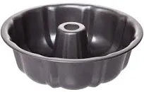 Red Co. 10 Inch Non-Stick Original Cake Fluted Tube Baking Pan - 12 Cup