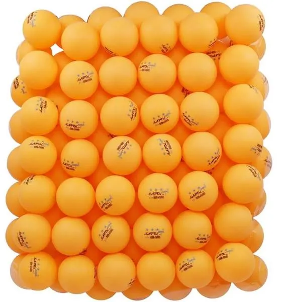 MAPOL 100 Counts 3-Star Orange Practice Ping Pong Balls Advanced Table Tennis