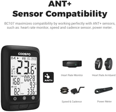 Coospo Bike Computer GPS