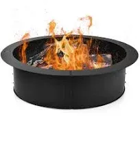 36 Inch Round Steel Fire Pit Ring Liner