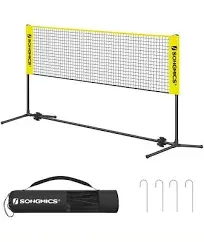 Songmics Badminton Net Set Portable Sports Set for Badminton