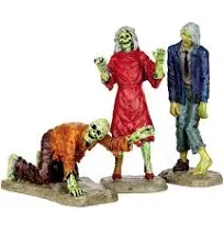 Lemax Spooky Town Collection Walking Zombies