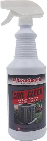 Lundmark Coil Cleen Air Conditioning Fin &amp; Coil Cleaner 32Ounce 3226F326