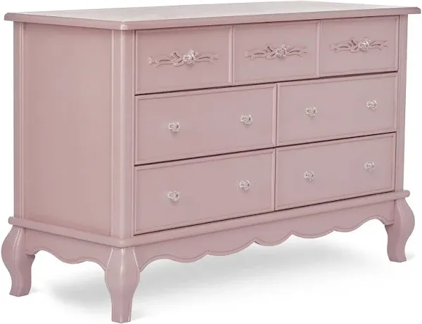 Evolur Aurora 7 Drawer Double Dresser