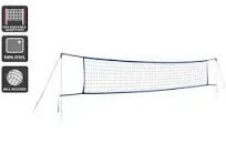 Portable Height Adjustable Badminton Volleyball Tennis Net Set Multi-purpose ...