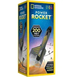 National Geographic - Rocket Launcher for Kids  Patent-Pending Motorized Air New