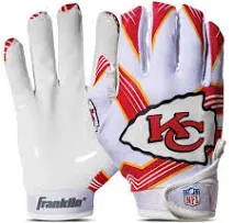 Franklin Sports Denver Broncos Youth NFL Football Receiver Gloves, XS/S *NEW*