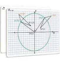 Scribbledo Dry Erase XY Axis Lap Board