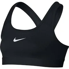 Nike Girls Big Girl&#039;s Classic Training Sports Bra,Pright Pink/Black-Sma<wbr/>ll