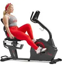 Sunny Health & Fitness Programmable Recumbent Bike