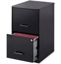 Lorell SOHO 18" 2-Drawer File Cabinet