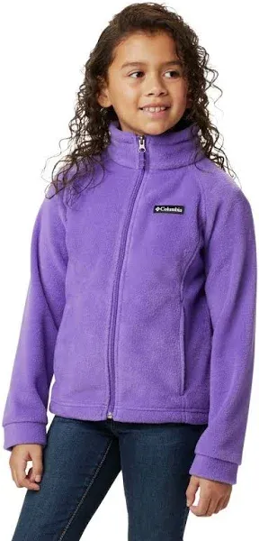 Columbia Big Girls Benton Springs Fleece Jacket Hyper Purple (Size XL) NWT