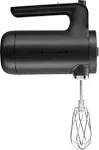 KitchenAid - Cordless 7 Speed Hand Mixer - Black Matte