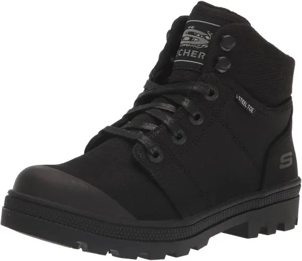 Skechers Womens Rotund Darragh Work Lace-Up Boot Safety Toe