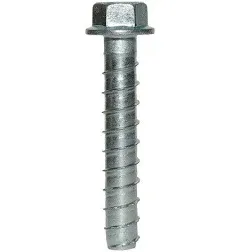 3/4 x 5 Titen HD® Heavy-Duty Screw Anchor Zinc Plated (5)