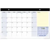 At-A-Glance QuickNotes Compact Desk Pad Calendar