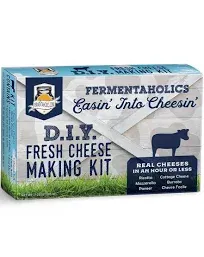 Fermentaholics D.I.Y Fresh Cheese Making Kit Delicious Easy To Follow Recipes