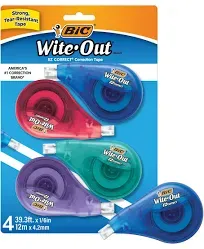 BIC Wite-Out EZ Correct Correction Tape