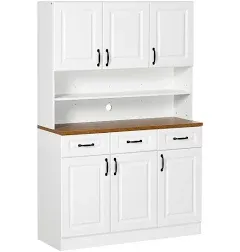 HOMCOM 71" Kitchen Pantry Storage Cabinet